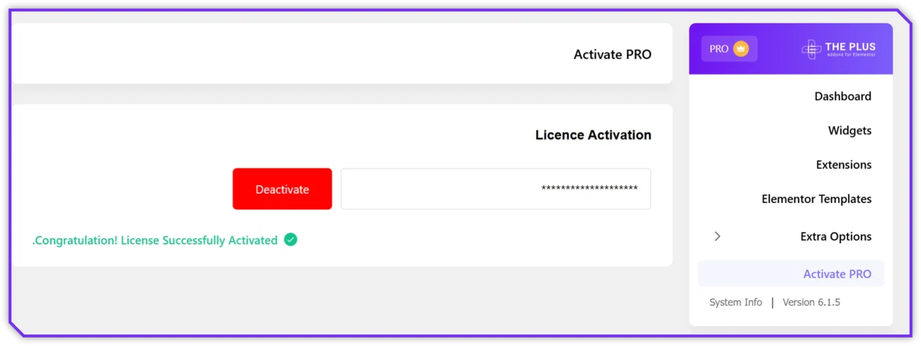 لایسنس ادان پلاس المنتور